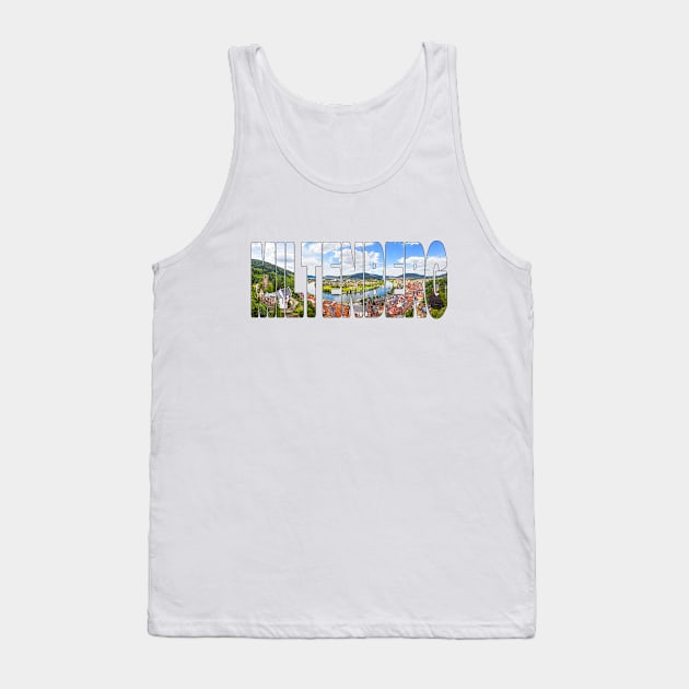 MILTENBERG - Germany View over Main River Bend Tank Top by TouristMerch